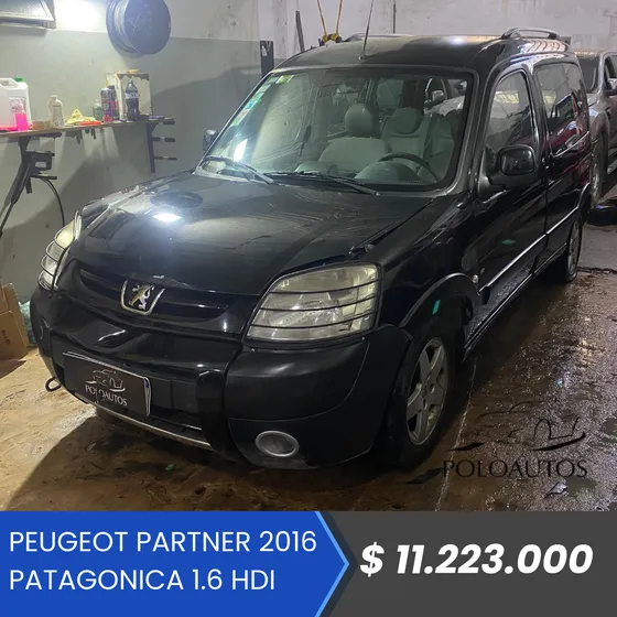 Peugeot Partner 2016 En Marcha Y Andando Chocada Poloautos