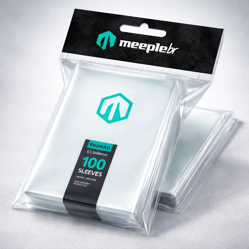 Sleeves Meeple BR - PADRÃO (63,5 x 88 mm)
