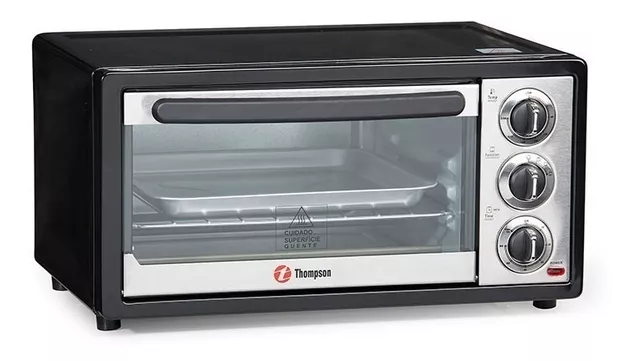 Horno De Mesa Eléctrico Mueller Decorato 44l Negro 220v Ltc - La