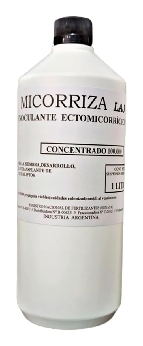 Micorrizas Laj Senasa 20.358 Para Cultivo Organico 1 Lto