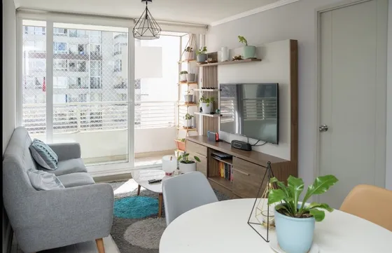 Depto Mariposa En Arriendo 2 Dorm. 1 Estc. 1 Bod. Santiago 