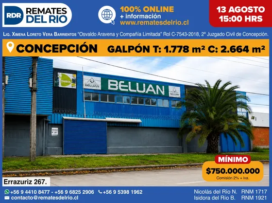 Concepcion - Gran Galpón Comercial