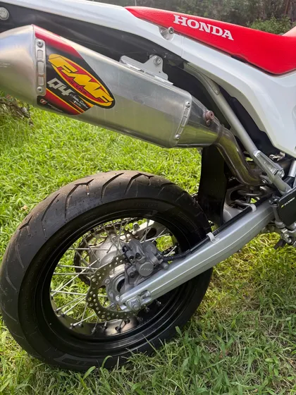 Honda Crf 250l Motard Unica Por Sus Km Y Accesorios