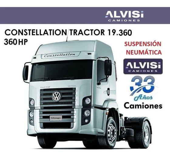 Volkswagen Constellation 19-360 Tractor Automat Susp Neum