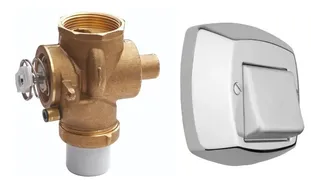 Botón De Descarga Para Inodoro - Diámetro 38 Mm, Chapado Eléctrico, Compatible Con La Mayoría De Válvulas De Descarga