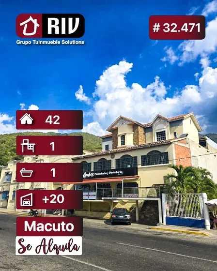Alquiler - Local Comercial En Macuto, Estado La Guaira.
