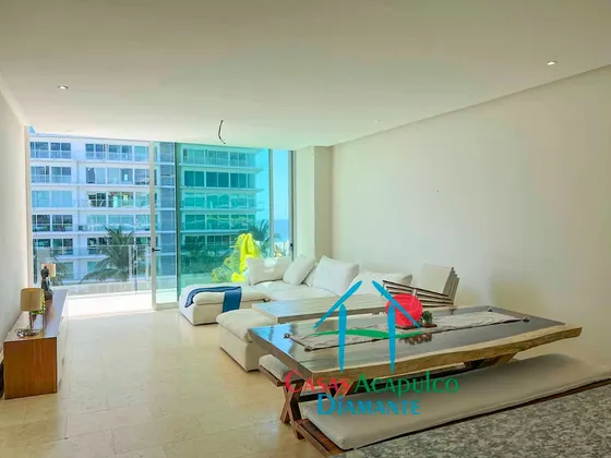Cad Península Loft 202.  Terraza Con Vista Parcial Al Mar