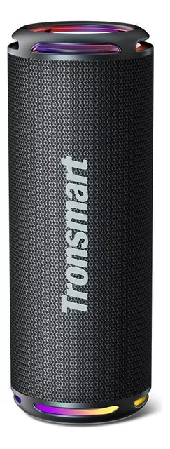 Bocina Bluetooth Tronsmart 30w De Potencia Luces Led Negra