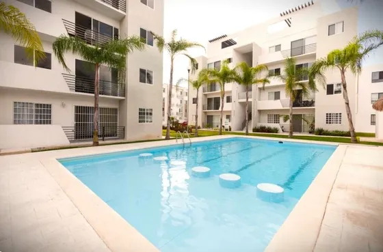 Venta - Depa - 2 Rec - Paseo Los Olivos, Playa Del Carmen