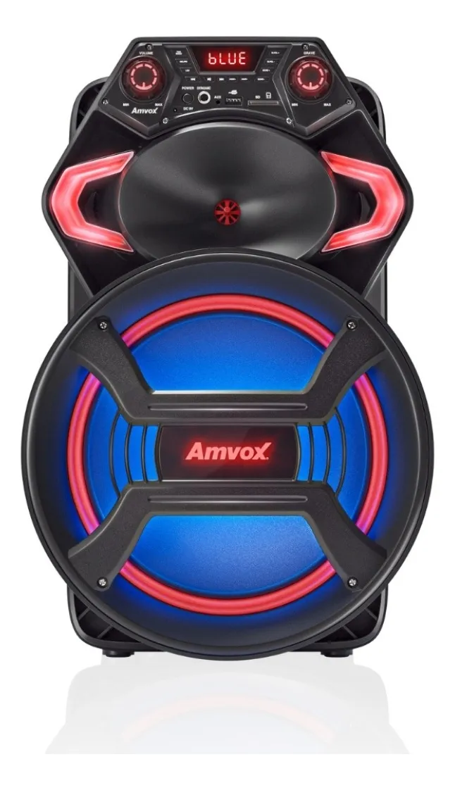 Caixa de Som Amvox 2500W