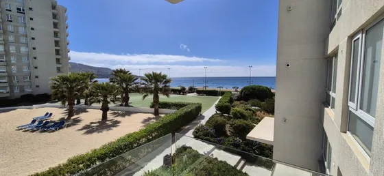 Depto. 2d2b, Amoblado, Vista Al Mar Y A Pasos De La Arena