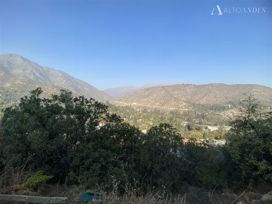 Sitio En Venta El Arrayan Lo Barnechea Espectacular Vista