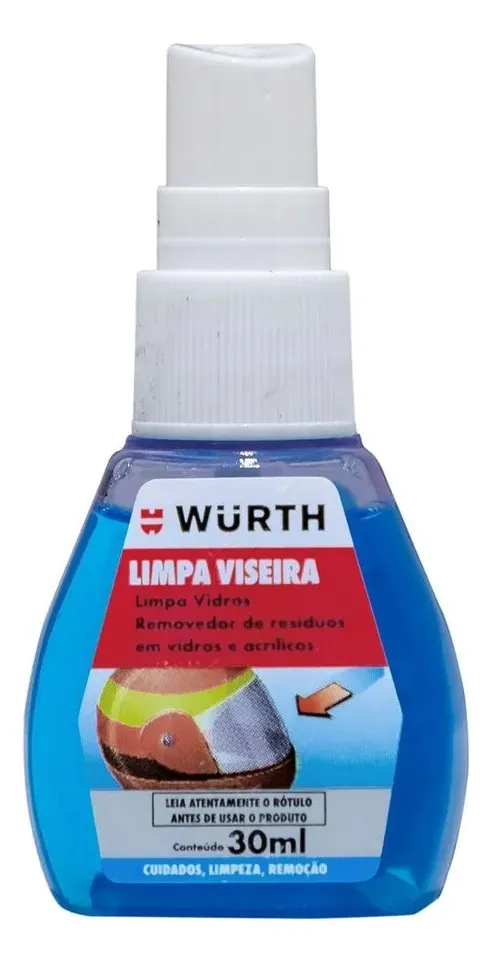 Limpa Viseira De Capacete 30ml Würth