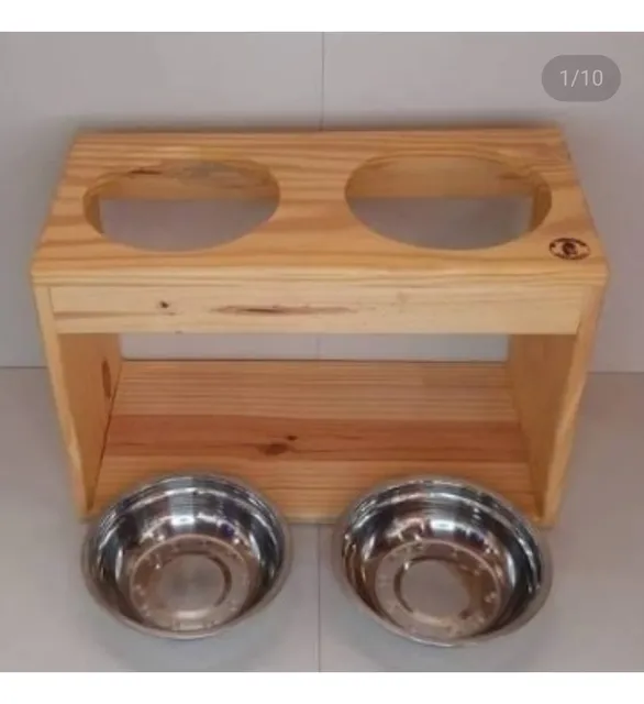 Comedouro Duplo Para Cães 