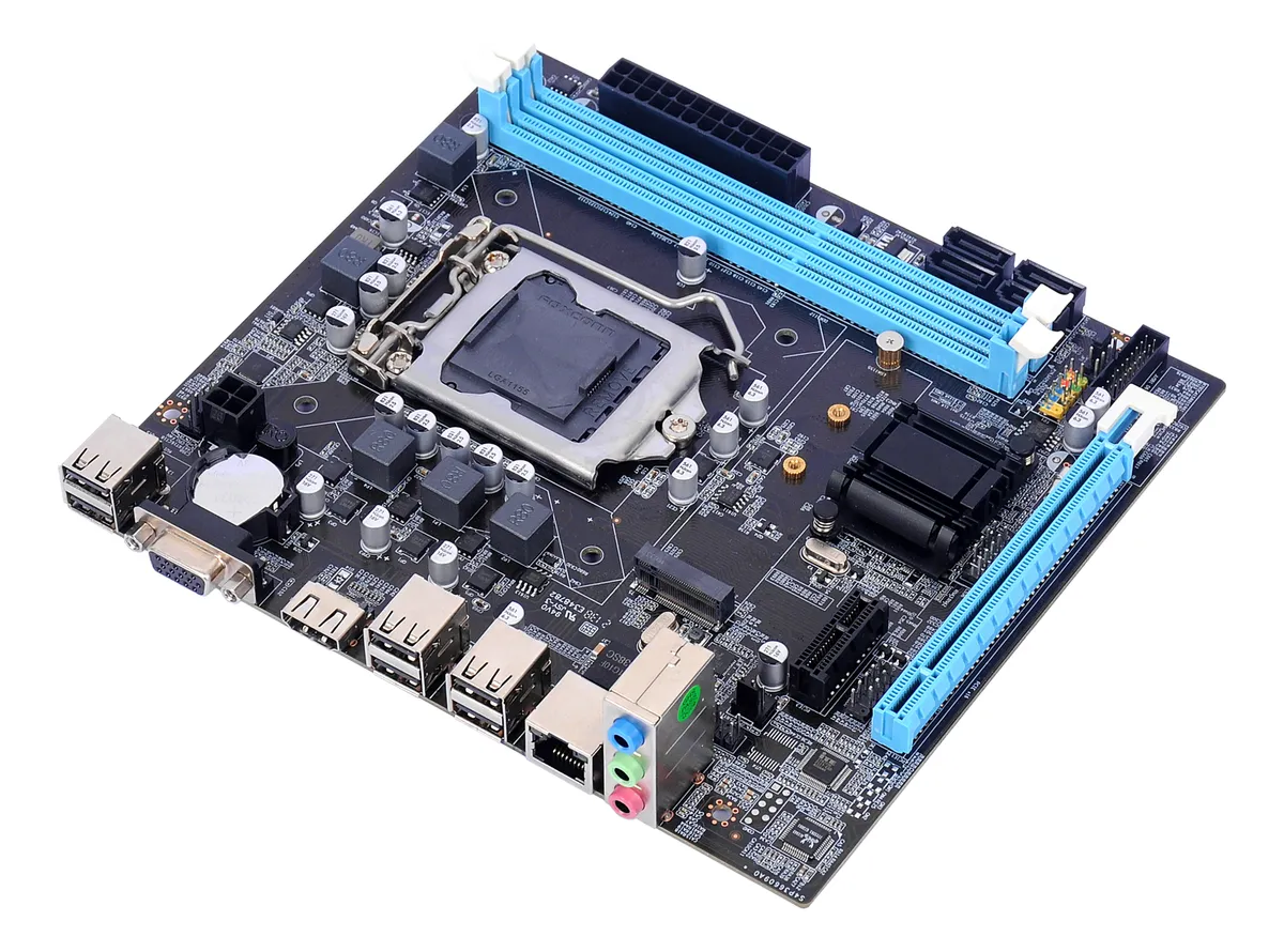 Placa-mae Bmbh61-g2hg-m2 1155 Bluecase Ddr3/16gb /giga /m.2