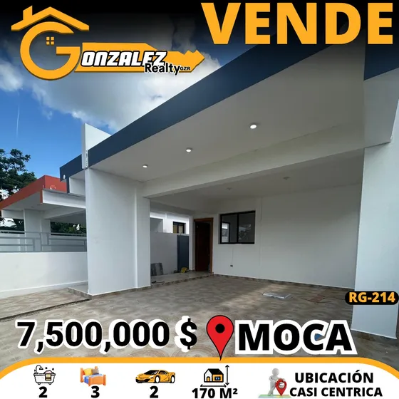Casa En Venta En La Ciudad De Moca