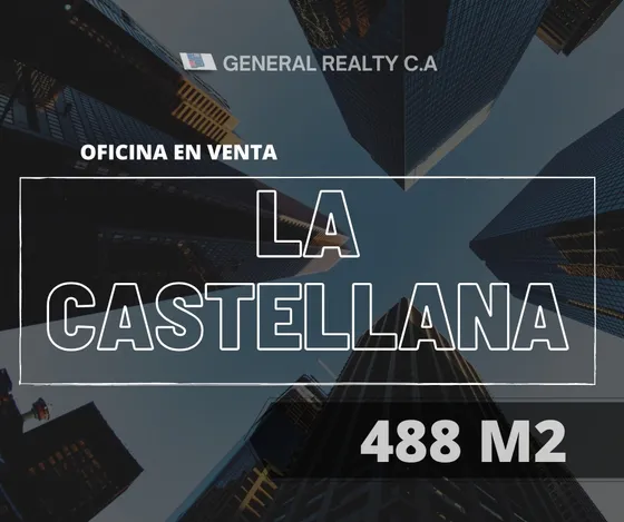 Oficina En Venta 488 M2 La Castellana 