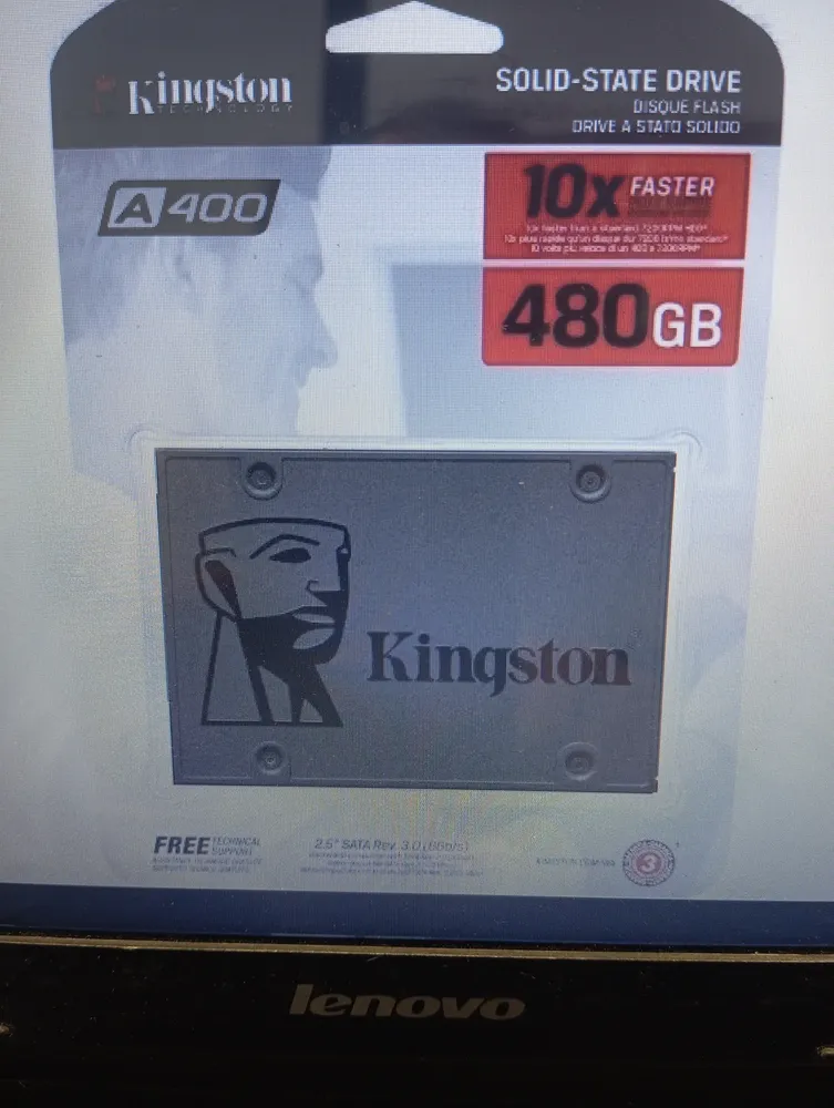 SSD A400 480GB SATA 2.5 Para PC e Notebook Kingston | MercadoLivre