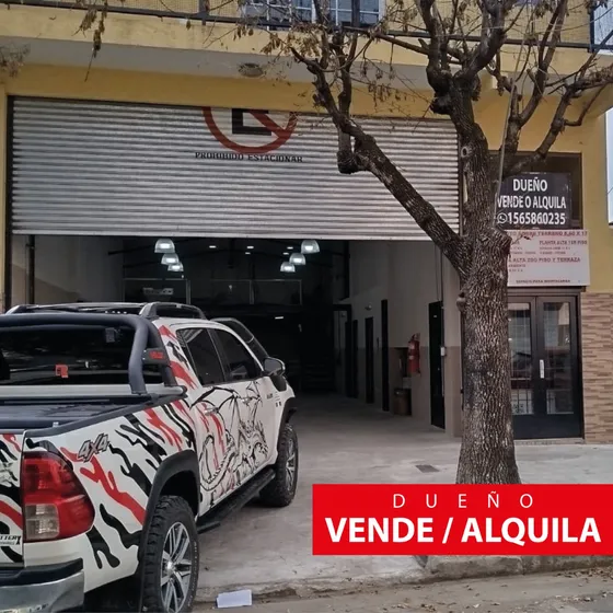 Vende O Alquila Deposito Con Oficina Quincho Y Depto. Monoambiente  Paternal