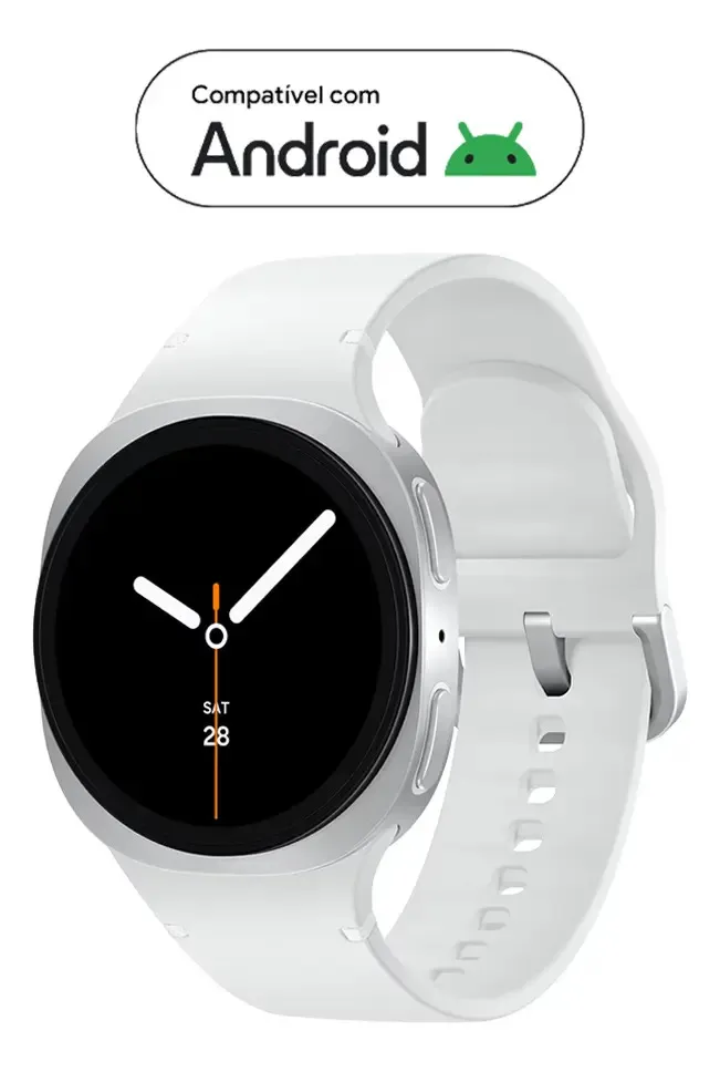 Samsung Galaxy Watch8 Smartwatch 40mm LTE Prata