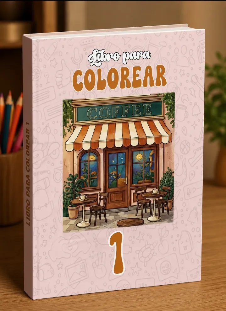 Pdf Libro Para Colorear (lugares) Imprimible