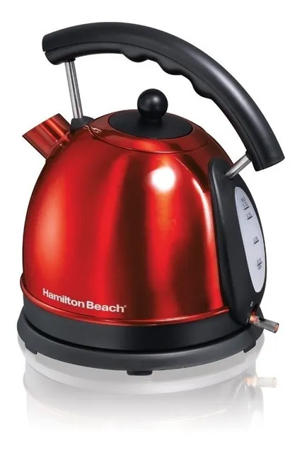 Tetera Electrica Hamilton Beach 404 Color Rojo 1v 1 7l Mercado Libre