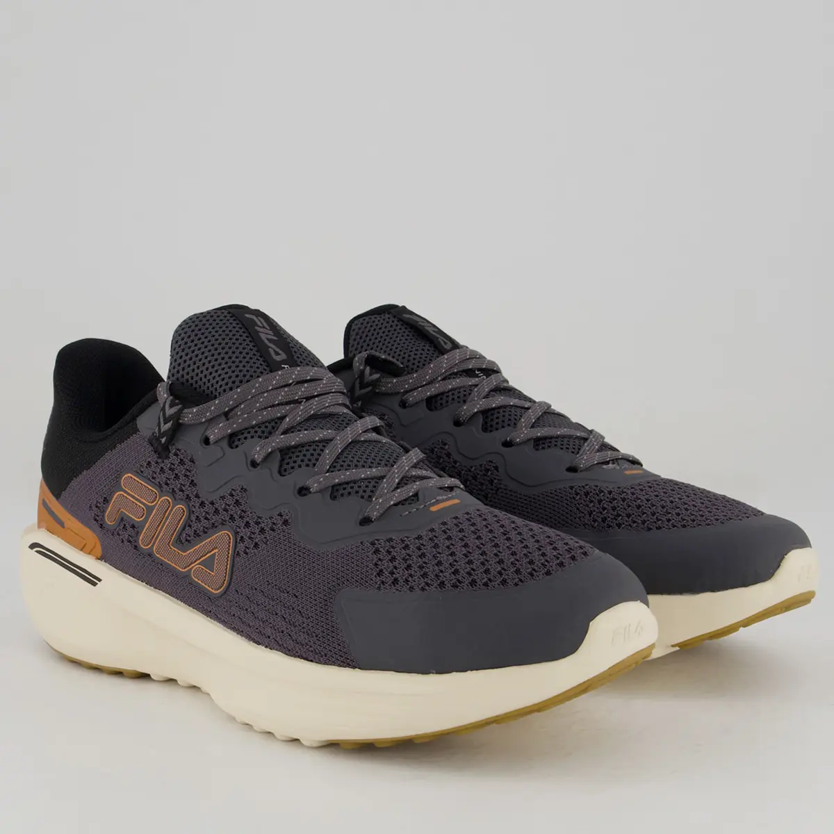 Tênis Fila Duality 2 Feminino Cinza E Preto