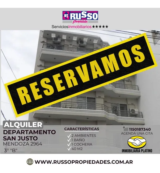 Departamento En Alquiler - San Justo, La Matanza