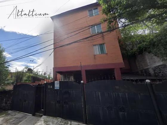 Departamento En Venta En C. Colima 14, Miguel Hidalgo 2da Secc, Tlalpan, Cdmx.      Mr-ru