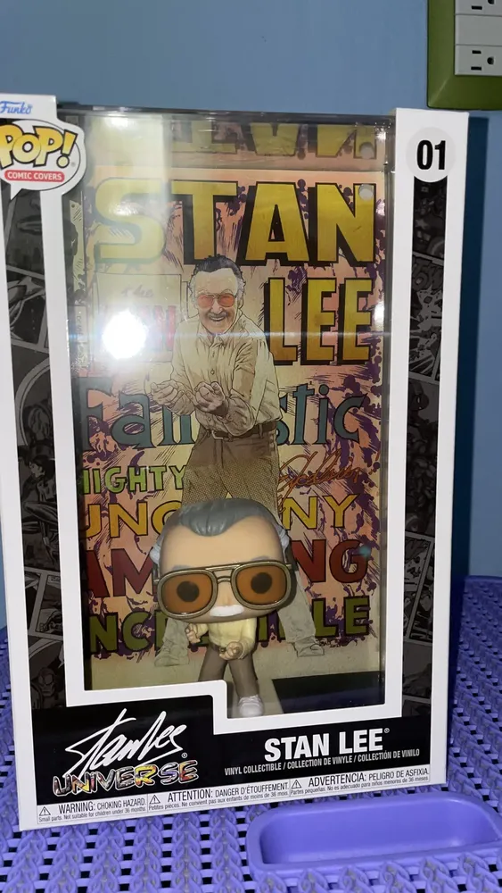 Stan Lee 01 Comic Cover Marvel Funko Pop | MercadoLivre