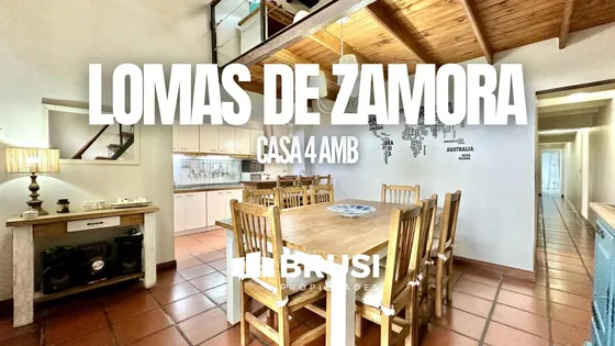 Ph Tipo Casa En 4 Ambientes En Venta Con Cochera, Pileta Y Quincho En Lomas De Zamora