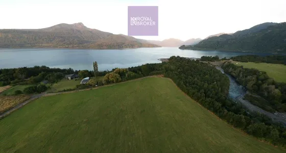 Sin Comisión - Borde Lago Rupanco Con 124 Mts De Playa.