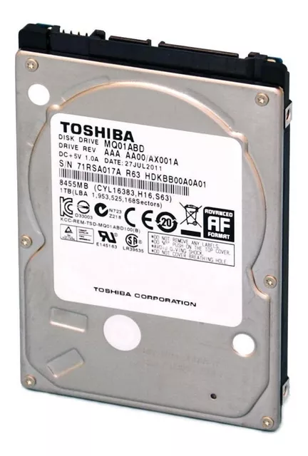 toshiba disk drive mq01abd100