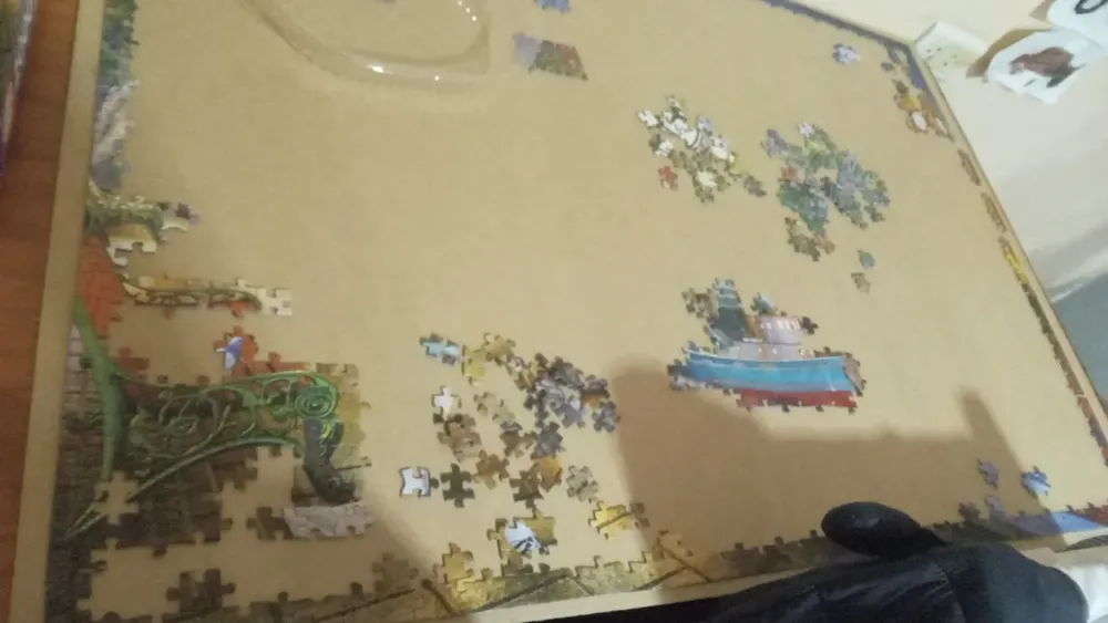 Educa Puzzle 2000 Pièces Londres Au Coucher Du Soleil - Avec Colle Fix Puzzle