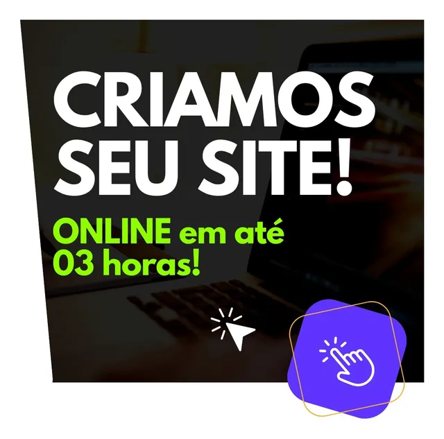 Criação De Site Em Até 06 Horas