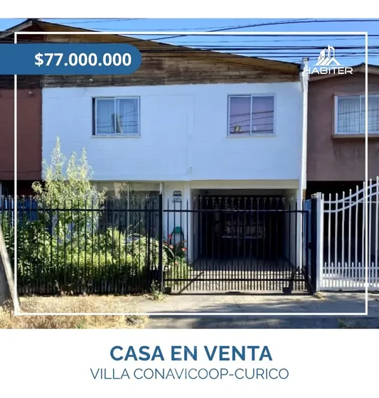 Vende Casa Ampliada 3d-1b En Sector El Boldo, Curico (39553)