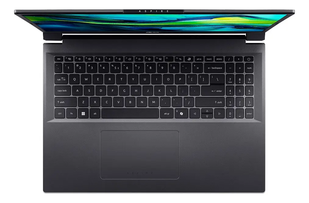 Notebook Acer Aspire 16 A16-71m-55h0 Com Ia | Intel Core Ultra 5 115u (npu Ai)  16gb Ram  512gb Ssd  Tela 16 Wuxga  Windows 11 Cinza/aço