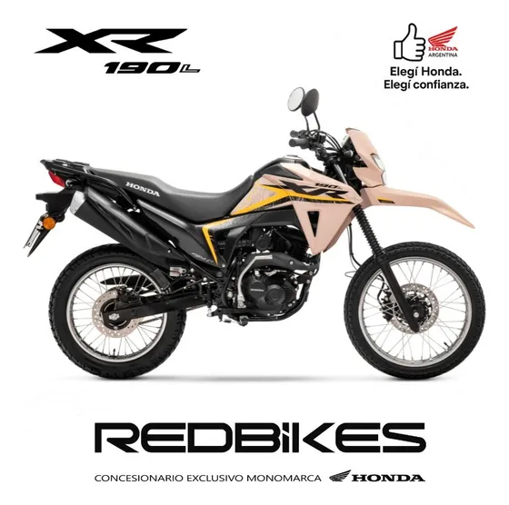 Honda Xr 190 L Llevatela Hoy Solo Con Tu Dni Redbikes