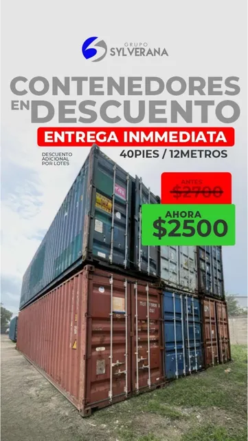 Contenedores Container Marítimos De 20|40 Pies En Oferta