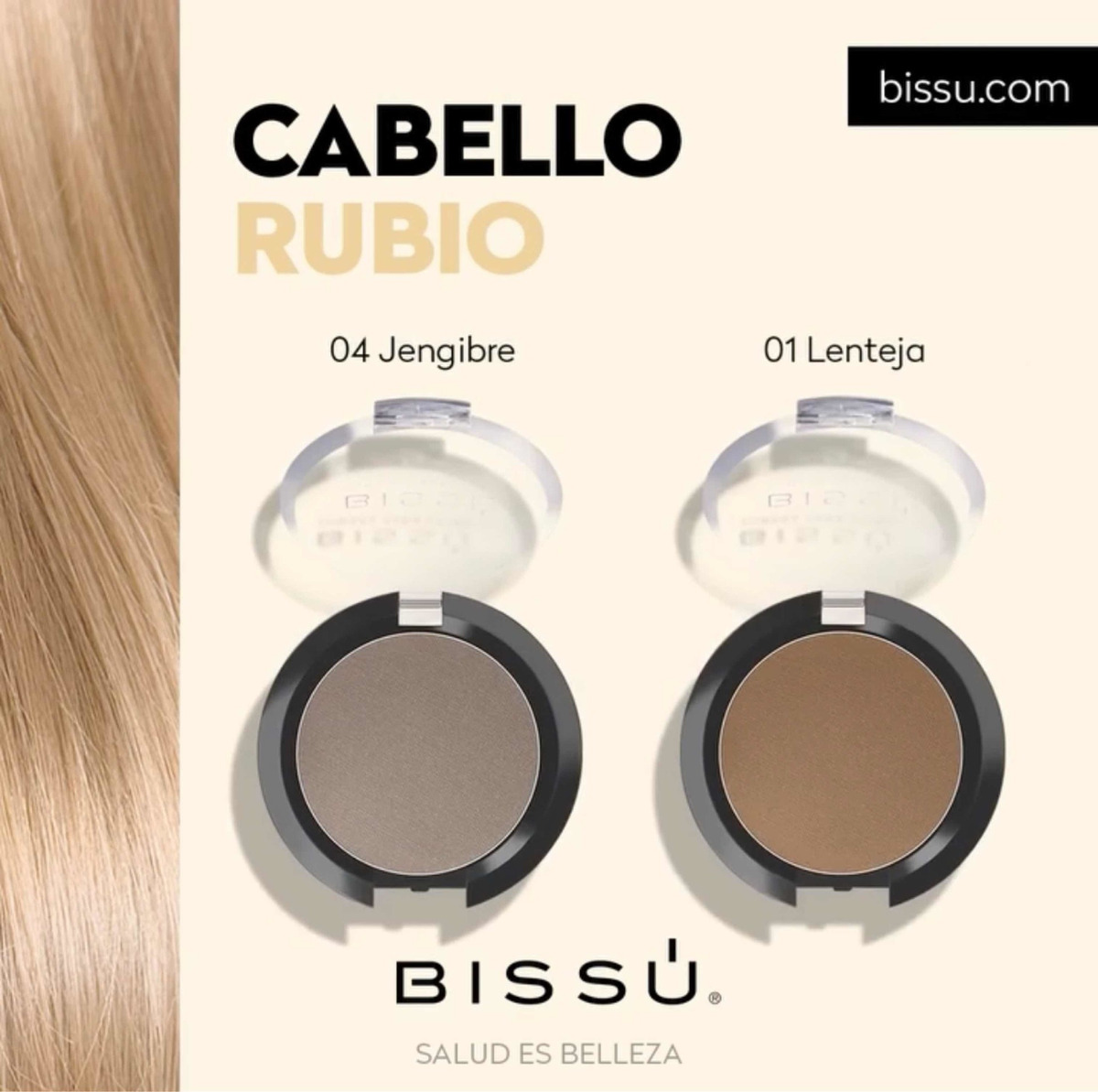 polvo para cejas bissu