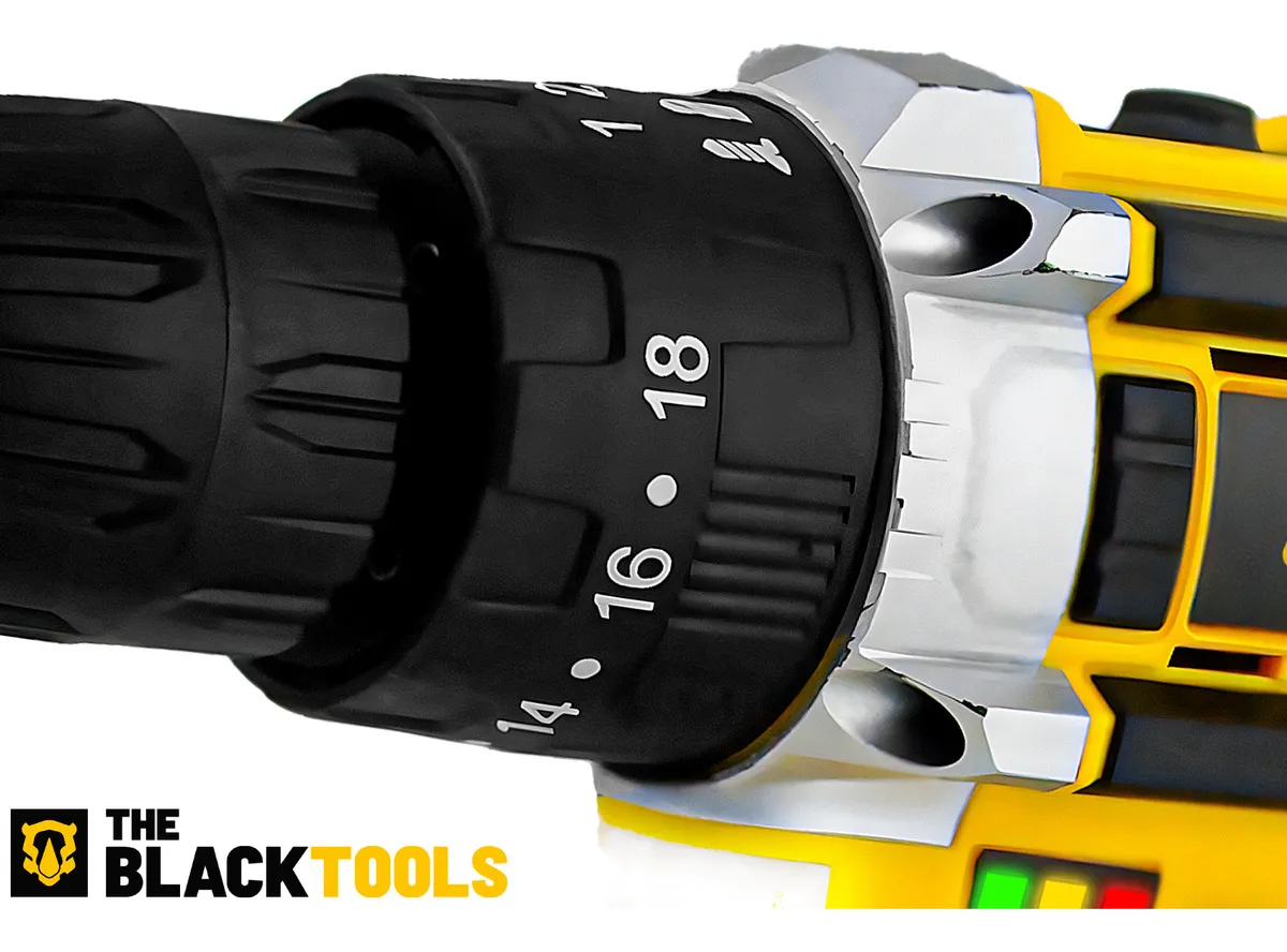 Parafusadeira e Furadeira The Black Tools TB-21PW Parafusadeira e Furadeira The Black Tools TB-21PW