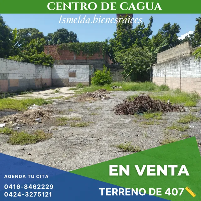 Terreno En Venta Centro De Cagua