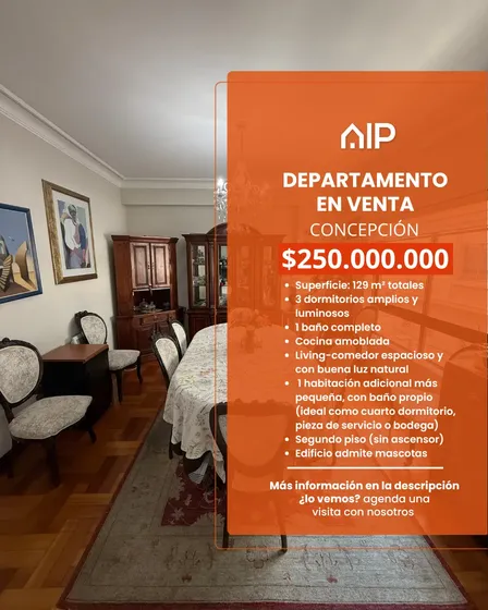 Departamento En Venta En Aurelio Manzano, Concepción