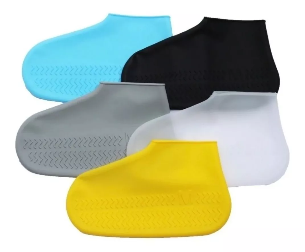 Imagen 3 de 6 de Protector Silicon Impermeable Cubre Tenis Zapato Lluvia