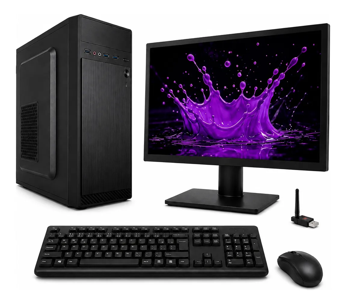 Computador Completo Pc Intel I3 6 8gb Ssd 240gb Monitor Wifi