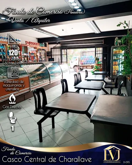 Alquiler O Venta De Fondo De Comercio Panadería Charallave 