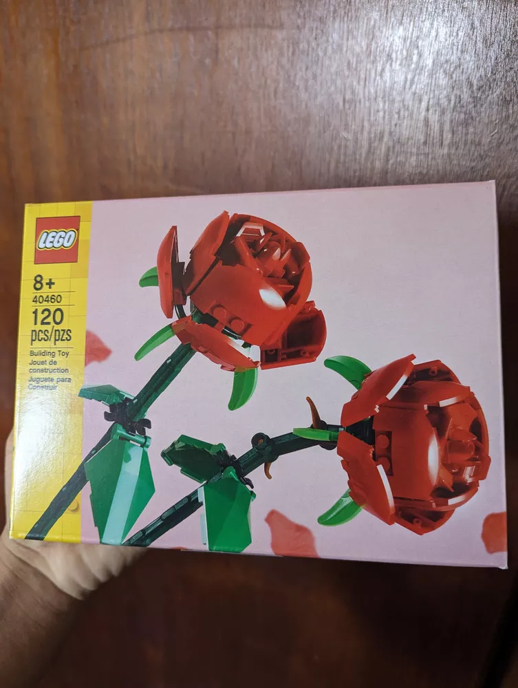  LEGO Iconic Rose 40460 : Juguetes y Juegos