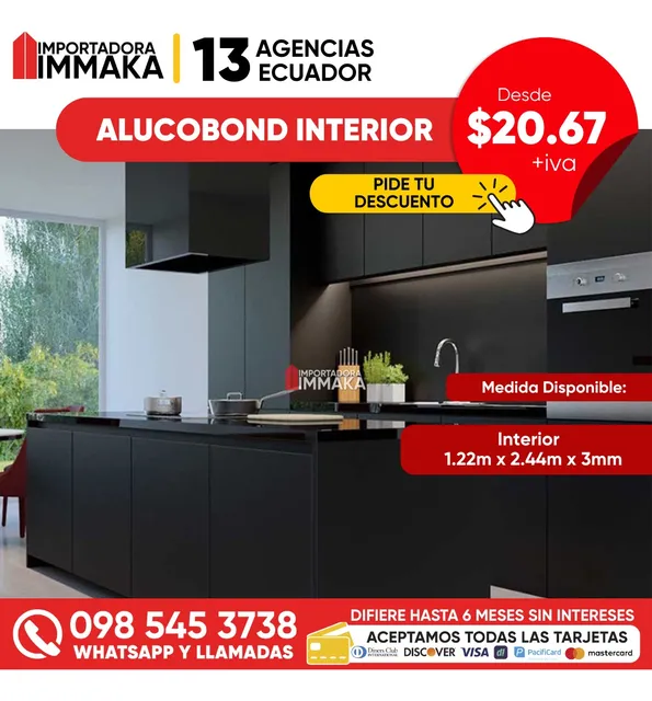 Alucobond Interior Y Exterior / Policarbonato Compacto  Ecua