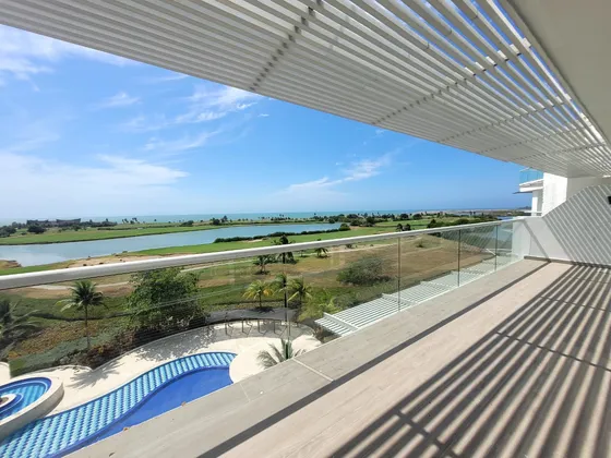 Espectacular Ph Dúplex En Karibana Golf Beach Condominio  Manzanillo Del Mar (18458).