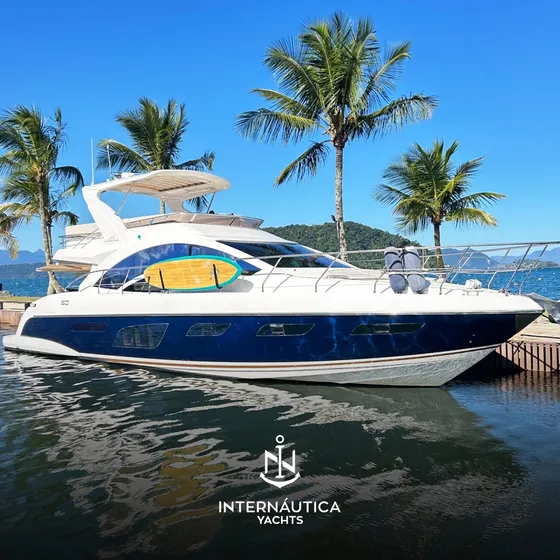 Lancha Intermarine 60 2015 Azimut Ferretti Phantom Schaefer